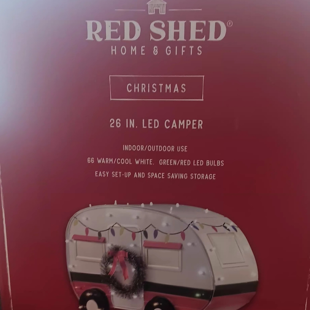 LED Christmas Camper Decoration